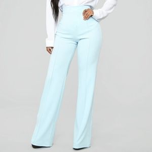 5 for 25 Victoria Slacks Light Blue NWOT